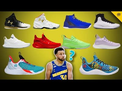 Reviewing EVERY CURRY SHOE! What's the Best Stephen Curry Shoe?!