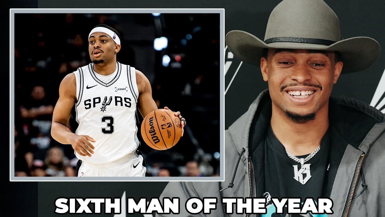 Keldon Johnson on Being Named NBA Sixth Man of the Year