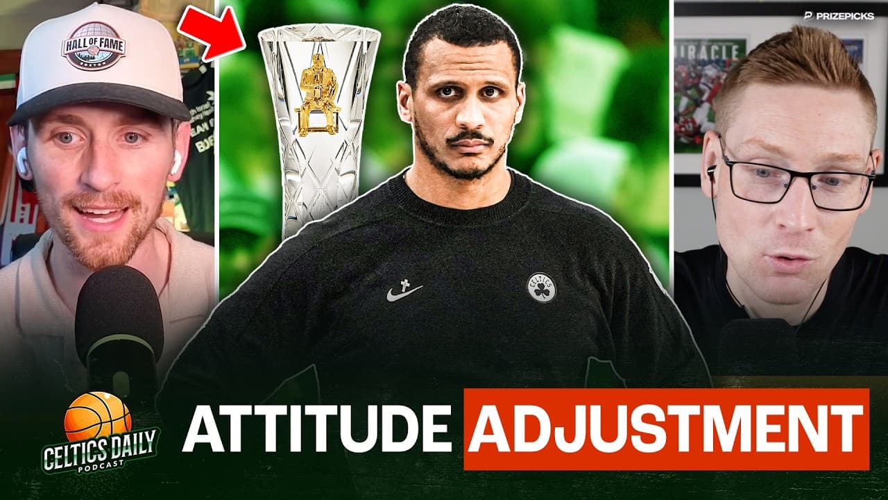 How Joe Mazzulla Can IMPROVE After Coach of the Year Win | Celtics Daily
