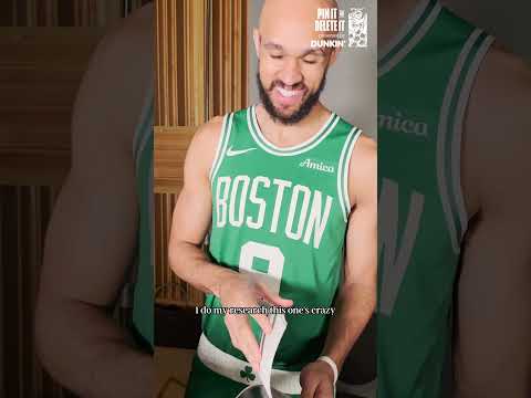 Throwin' it back to D-White's 21st for this one 🤣 #celtics #nba #shorts