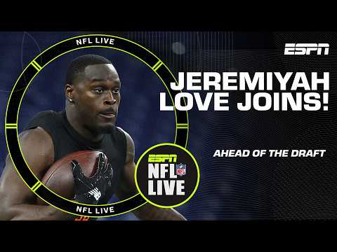 Jeremiyah Love tells us why he's the BEST PLAYER in the 2026 NFL Draft 💪 | NFL Live