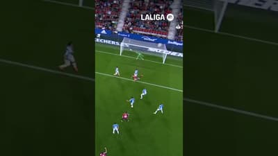 Gol de Budimir en el #OsasunaEspanyol de la temporada 2022/23 #LaLigaHighLights #Osasuna #shorts