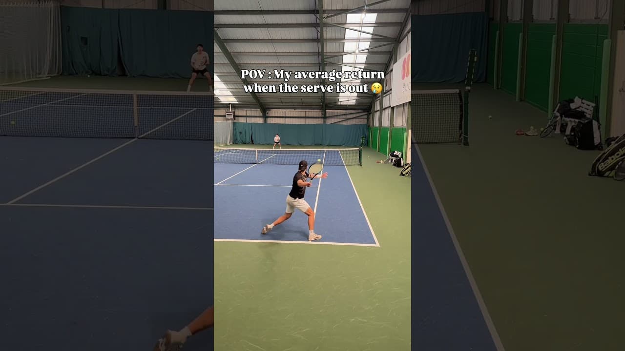 My Average Return When The Serve Is Out 🫨😤