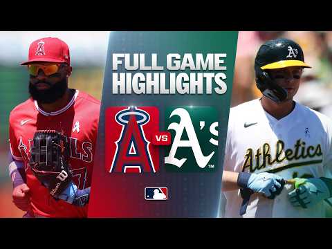 ANGELS vs. ATHLETICS Full Game Highlights (6/21/26) | MLB Highlights