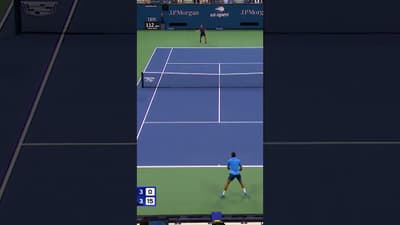 Djokovic's awareness on court is INSANE!
