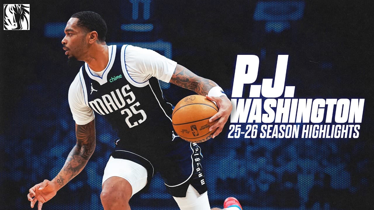 P.J. Washington 2025-26 Full Season Highlights