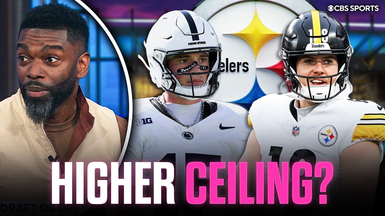 Which Steelers' QB has a higher ceiling in the NFL: Drew Allar or Will Howard? 🤔 | 2026 NFL Draft