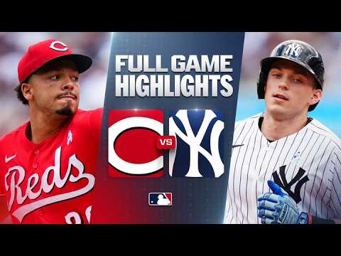 REDS vs. YANKEES Full Game Highlights (6/21/26) | MLB Highlights