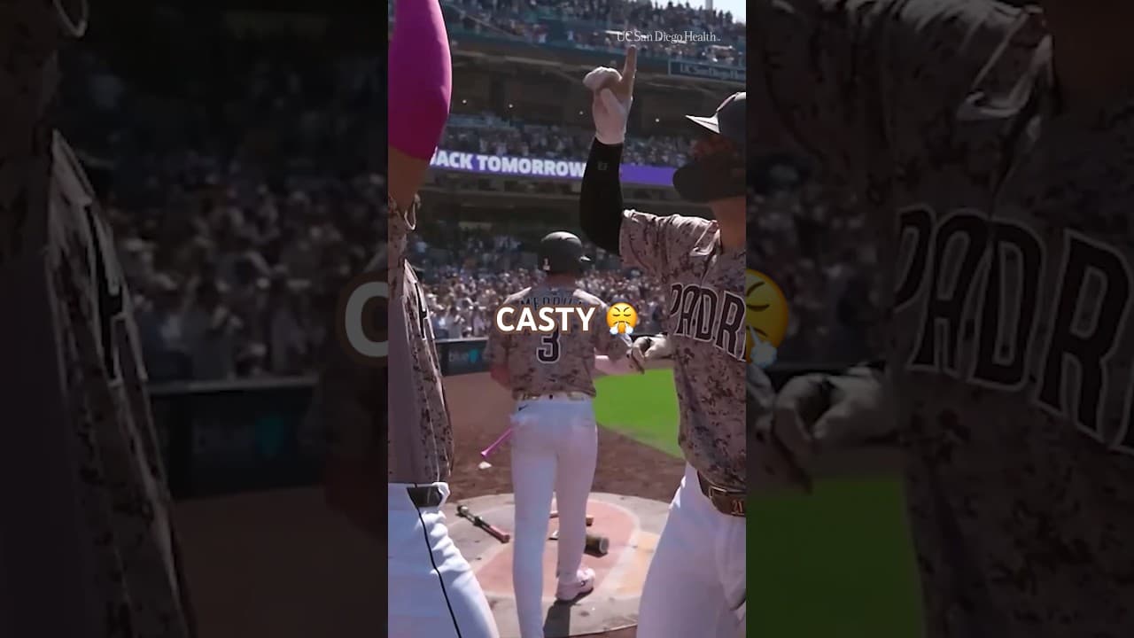 Battled it out 😤 #mlb #padres #homerun #highlights #sports #baseball #sandiegopadres