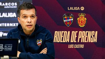 RUEDA DE PRENSA de LUÍS CASTRO previa al encuentro ante el RCD MALLORCA (J37)