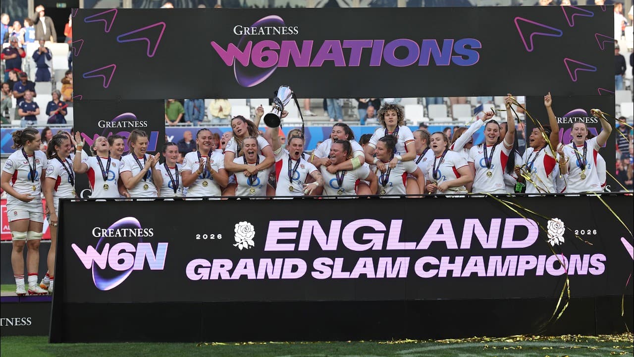 Red Roses' 2026 Guinness Women's Six Nations recap 🏆