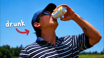 Lose the hole = beer chug