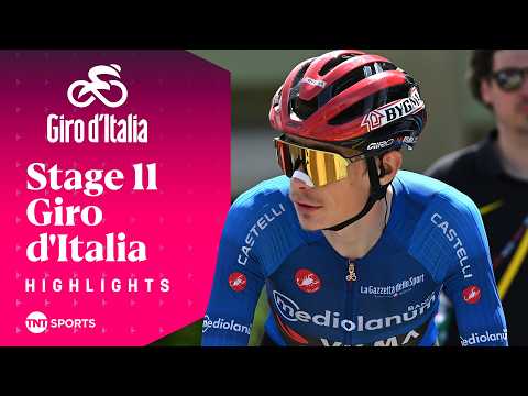 FEROCIOUS BATTLE! 🔥 | 2026 Men's Giro d'Italia Stage 11 Race Highlights | TNT Sports Cycling