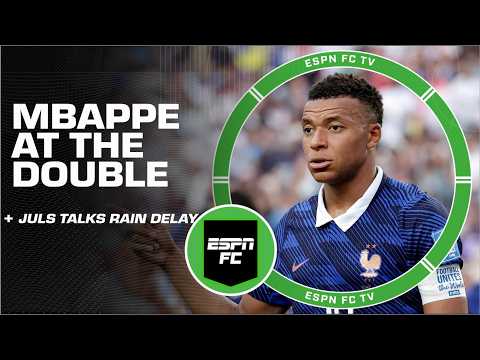 Julien Laurens credits Kylian Mbappe + talks EXTREME WEATHER DELAY | ESPN FC