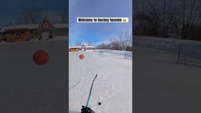 Hockey Heaven at River Oaks Skating Trail #hockey #basketball #pavelbarber