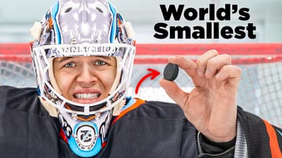 Every Save Unlocks A Smaller Puck