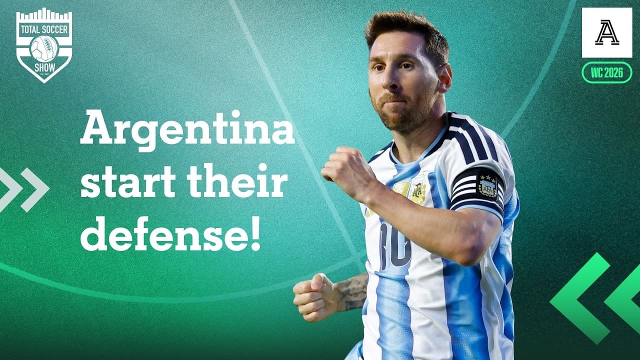 Lionel Messi dominates to start Argentina's World Cup defense!