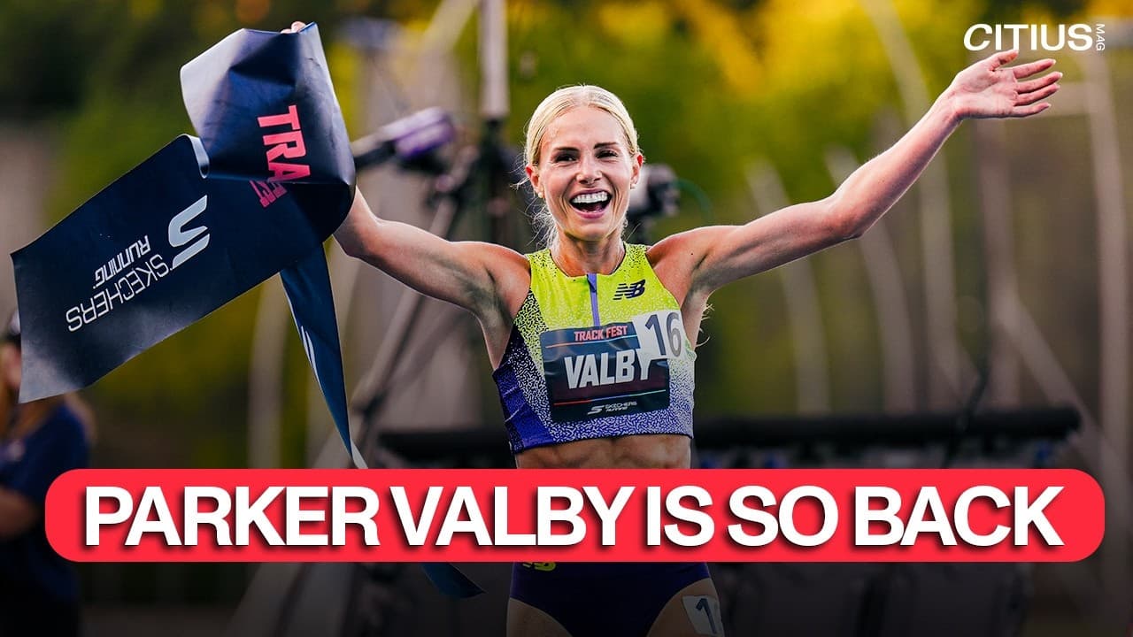 Parker Valby Is Back! 14:49 5000m PB In Her First Outdoor Race In 19 Months