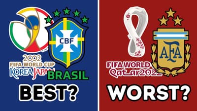 Ranking ALL 22 World Cup Winners From Worst to Best