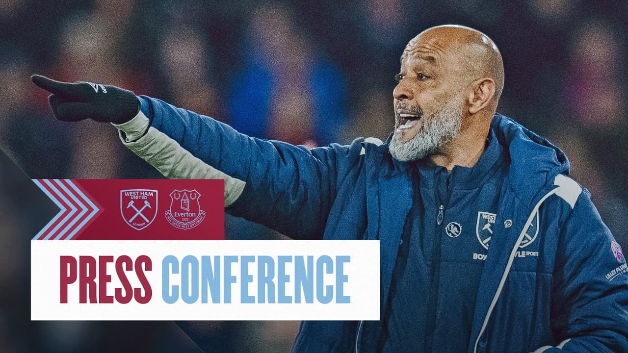 LIVE: Nuno Espírito Santo's Press Conference | West Ham v Everton