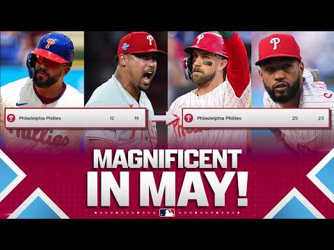 The Phillies have been HOT to start the month of May! 🔔🔥 (13-4 record so far this month!)