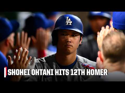Shohei's 12th HR 🚀 Ohtani launches fastball to deep center vs. the Pirates | ESPN MLB