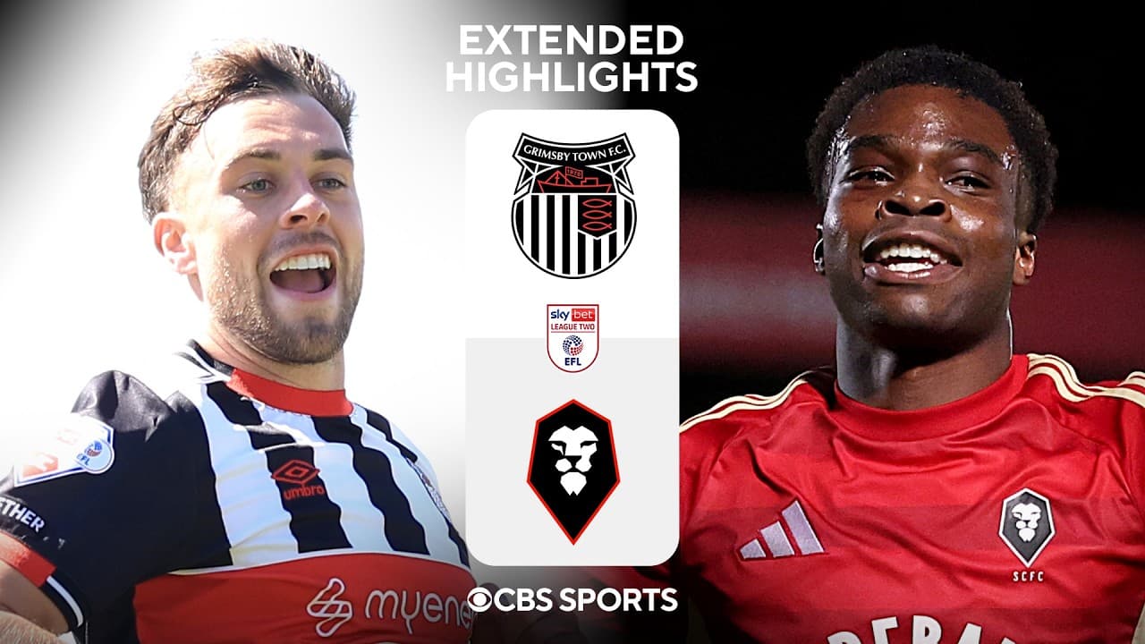 Grimsby Town vs. Salford City: Extended Highlights | EFL League Two | CBS Sports Golazo