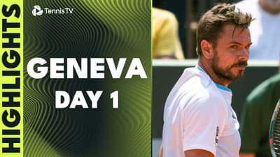 Wawrinka Takes On Brancaccio; Tsitsipas, Butvilas, Rinderknech & More | Geneva 2026 Day 1 Highlights