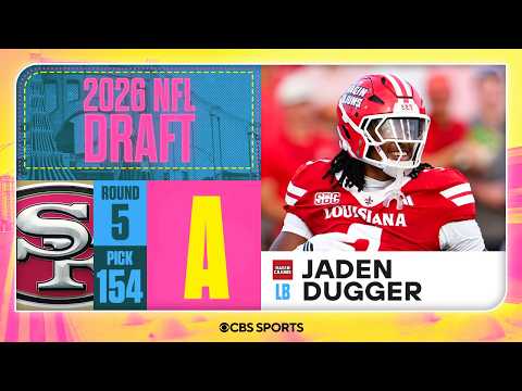 49ers select Jaden Dugger in Fifth Round | 2026 NFL Draft Grades & Reaction