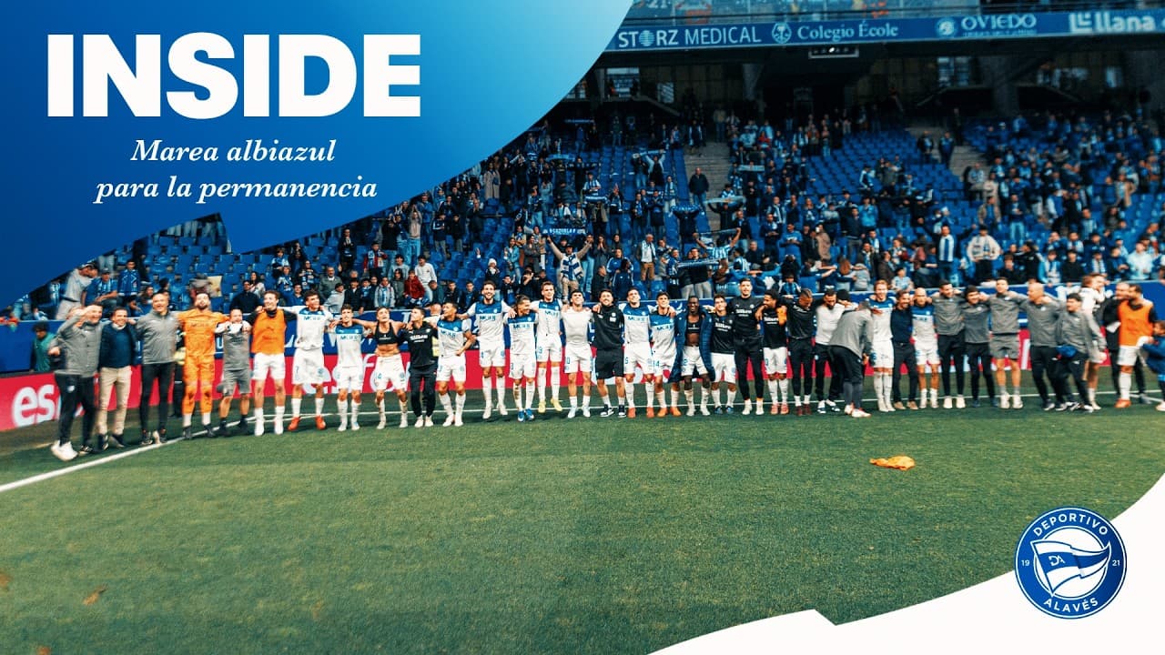 INSIDE | Marea albiazul para la permanencia | Deportivo Alavés