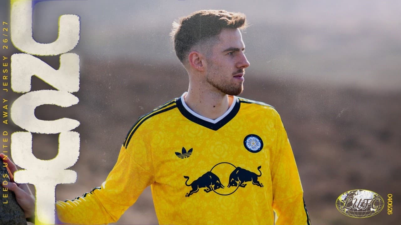 Behind-the-scenes on the Leeds United 2026/27 away shirt shoot