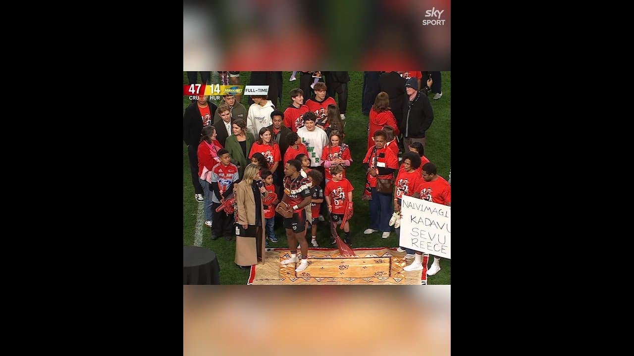 𝕮𝖊𝖓𝖙𝖚𝖗𝖎𝖔𝖓 #𝟐𝟔 Sevu Reece 🇫🇯  #SuperRugbyPacific #SkySportNZ
