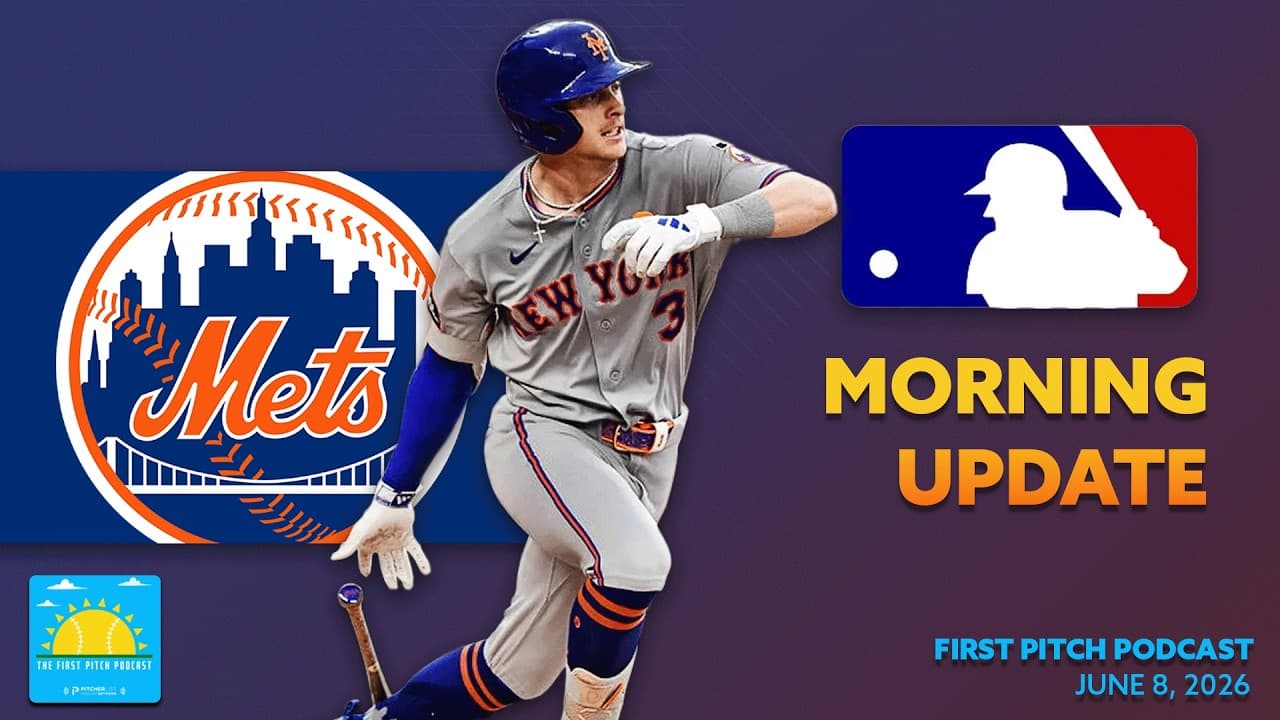 Carson Benge's Historic Sunday I Daily MLB News and Notes I First Pitch Podcast 6/8/26