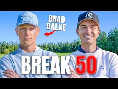 Can Brad Dalke and I Break 50? (Crazy Finish)