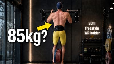 Cam McEvoy's Pre WR Gym Session | Pull Up PB Attempt