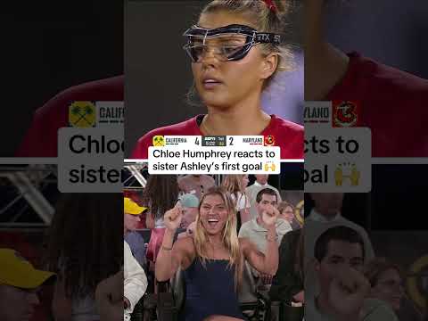 From childhood to the pros, Chole remains Ashley’s biggest fan (via @WomensLacrosseLeague ESPN+)