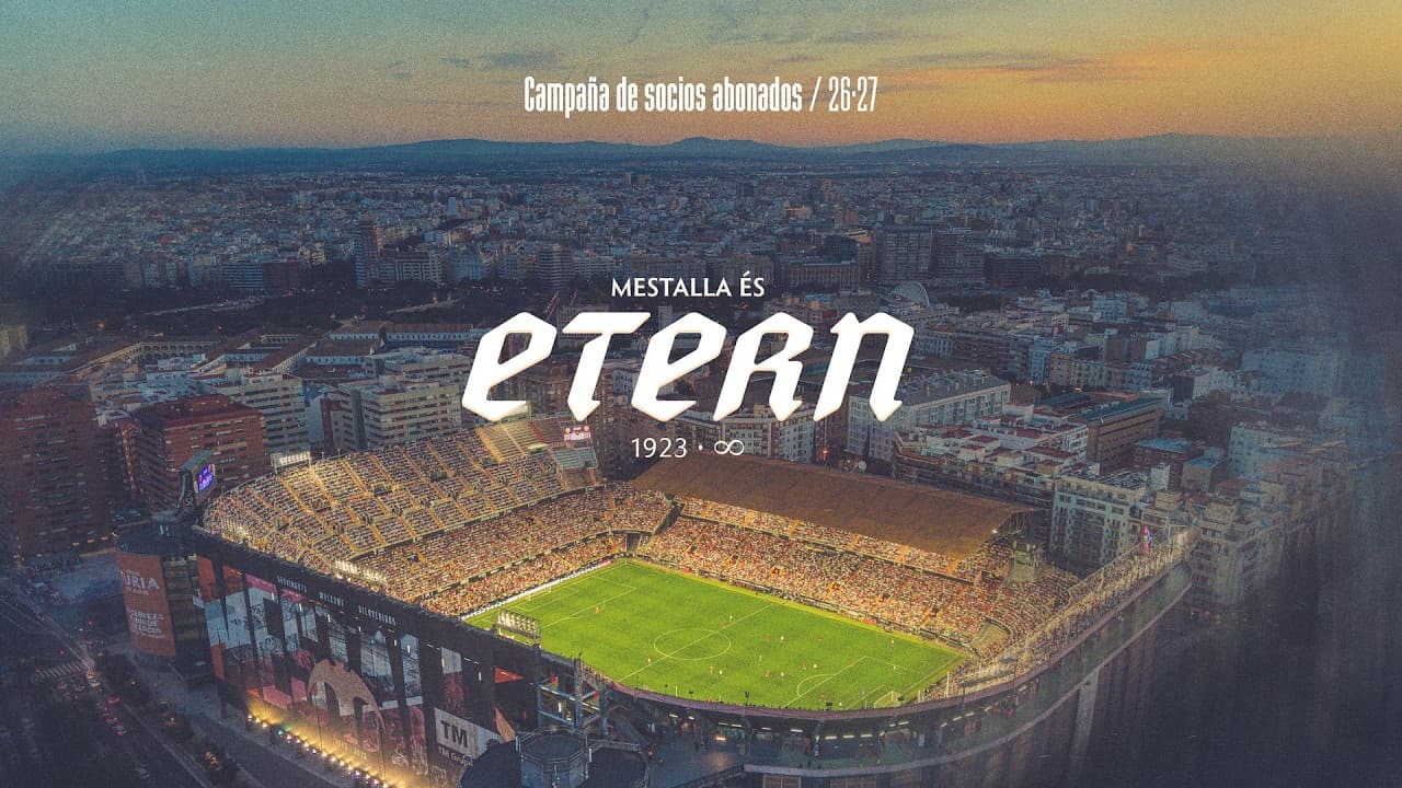 🏟️ MESTALLA ÉS 𝓔𝓣𝓔𝓡𝓝 ♾️ | VIVE POR ELLOS ESTE AÑO | CAMPAÑA SOCIOS ABONADOS 26/27
