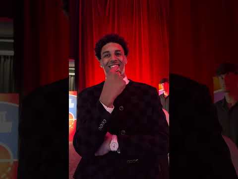 Yaxel Lendeborg immediately after the NBA Draft Lottery & thoughts on his shooting, defense & more