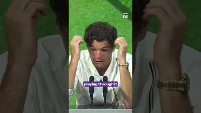 Keep your head up Taylor ❤️ #wimbledon #tennis #taylorfritz