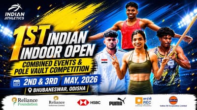 1st INDIAN INDOOR OPEN COMBINED EVENTS & POLE VAULT COMPETITION