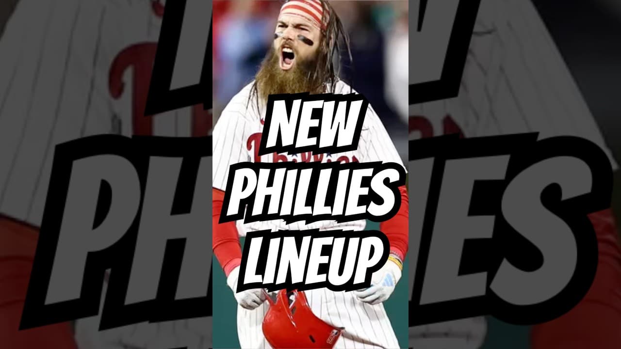 NEW Phillies Lineup!🔥