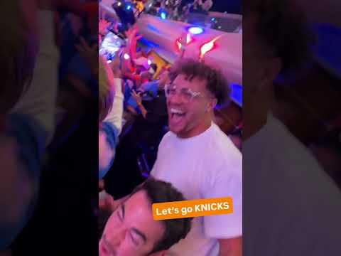 Watch MSG erupt after Game 4 win from the POV of @KevinJonas 🤯🗣️