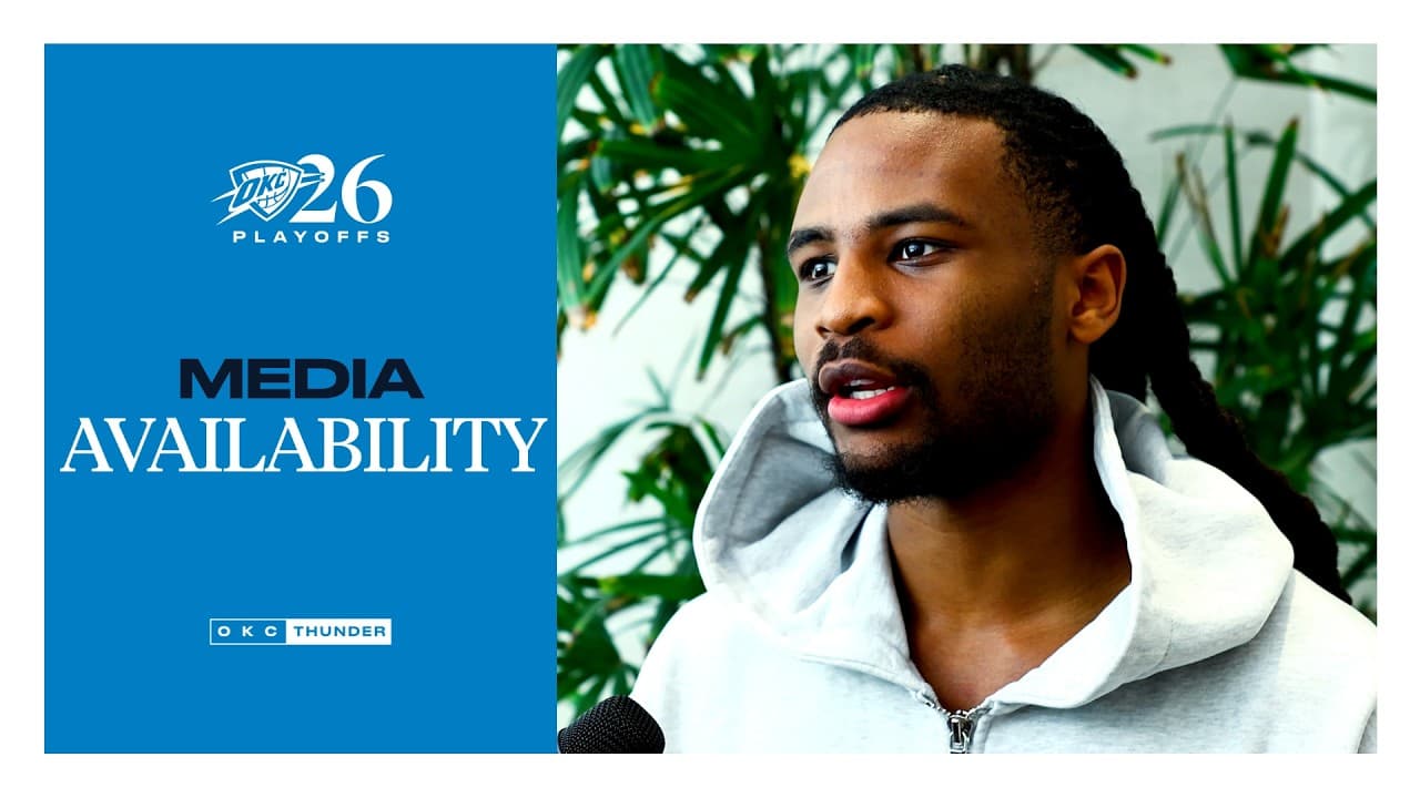 Practice Media Availability | Cason Wallace | NBA Playoffs | May 10, 2026