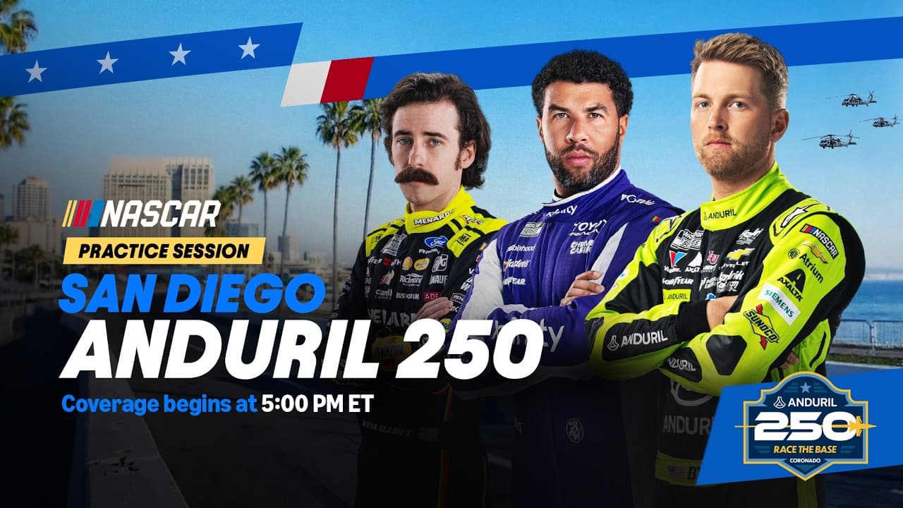LIVE NASCAR CUP SERIES PRACTICE | San Diego | Prime Video