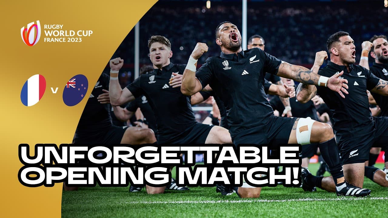 INCREDIBLE Heavyweight Clash in Paris! 💪 | France v New Zealand | Rugby World Cup 2023