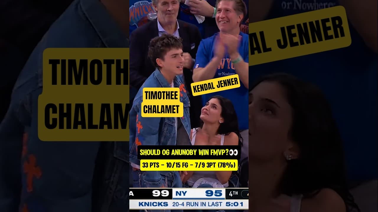 OG had Knicks celebs GOING INSANE😨