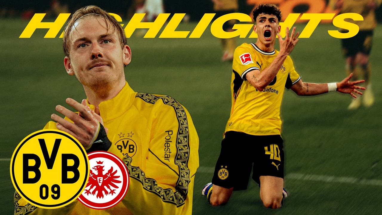 Lots of goals, farewells and “the best moment of my life” | BVB 3–2 Eintracht Frankfurt | Highlights