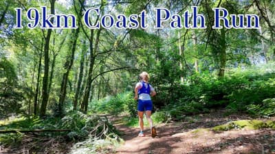 19km Coast Path Run | Hill training