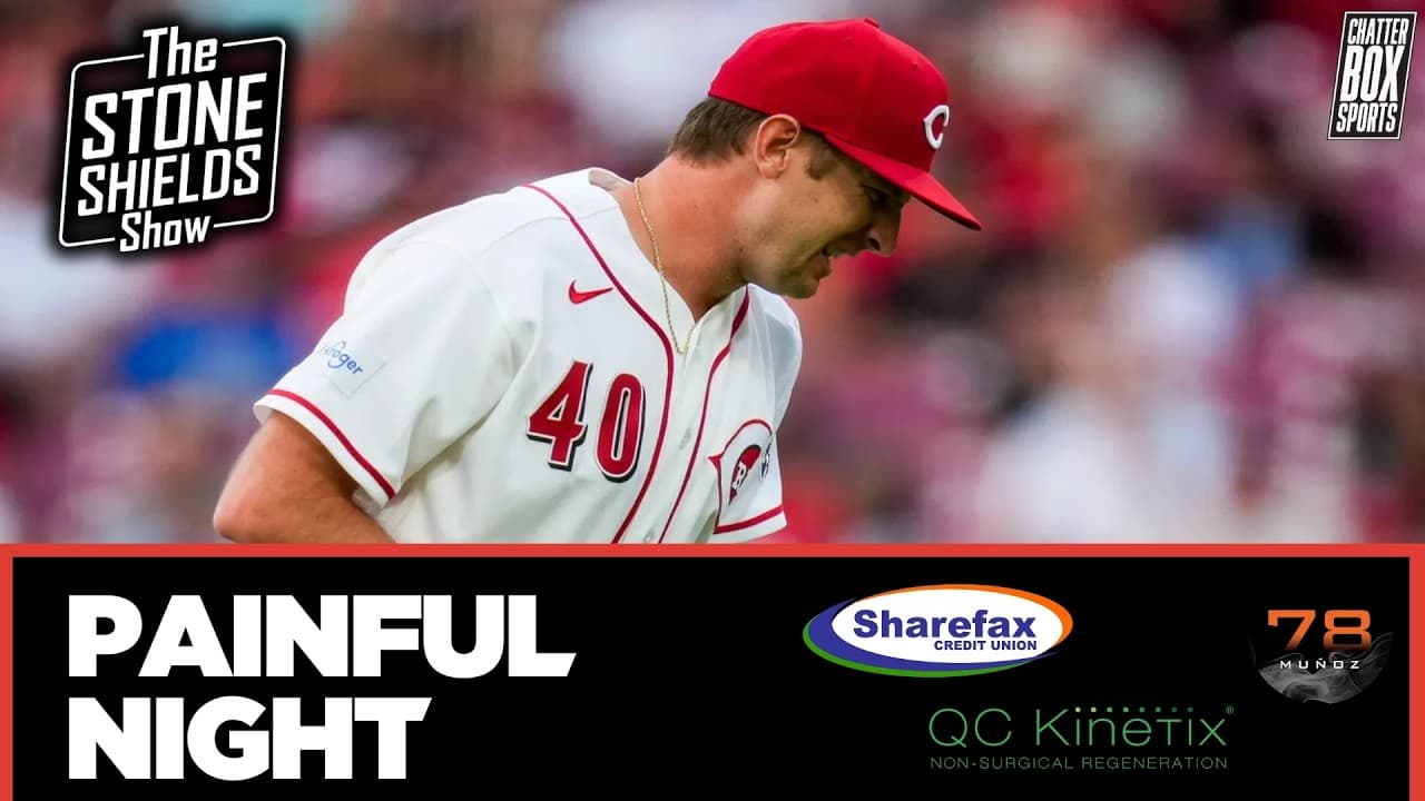 Reds Offense Missing Again: Nick Lodolo Exits After Scary Comebacker vs Brewers, Bengals Offense