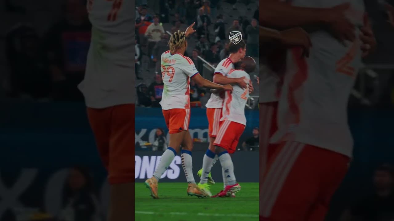 This header and goal combo 🤌✨